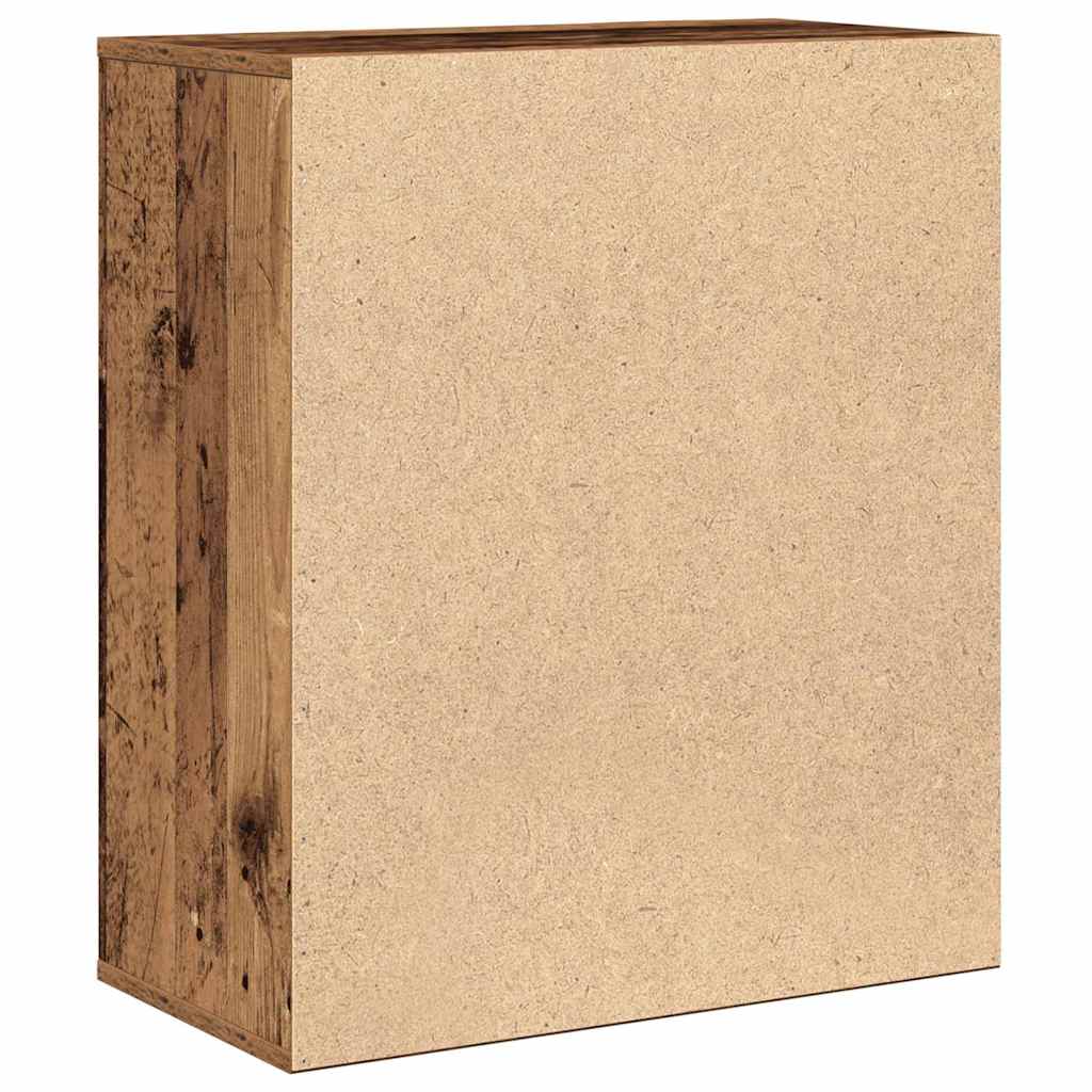 Dressoir met lade Oudhout 60 x 31 x 70 cm Bewerkt hout is nu te koop bij PeponiXL, paradijselijk wonen!
