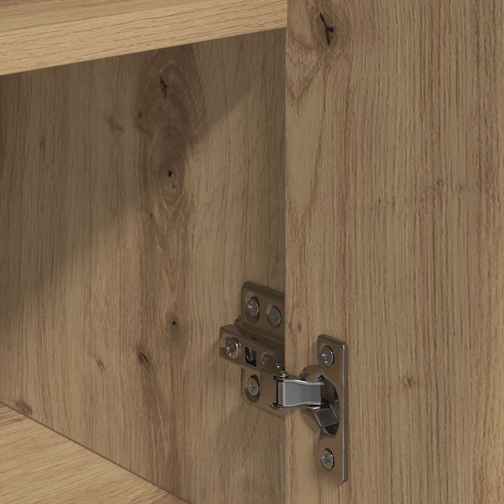 Dressoir met lade Artisan Eiken 60 x 31 x 70 cm Bewerkt hout is nu te koop bij PeponiXL, paradijselijk wonen!