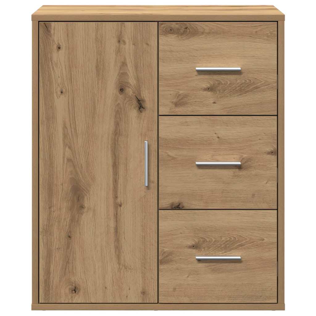 Dressoir met lade Artisan Eiken 60 x 31 x 70 cm Bewerkt hout is nu te koop bij PeponiXL, paradijselijk wonen!