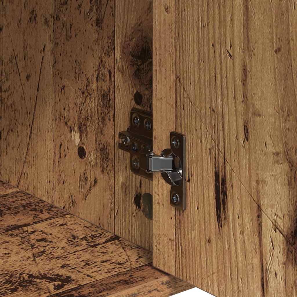 Dressoir met lade Oudhout 60 x 31 x 70 cm Bewerkt hout is nu te koop bij PeponiXL, paradijselijk wonen!