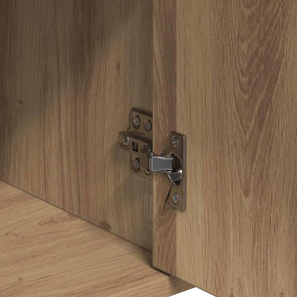 Dressoir met lade Artisan Eiken 60 x 31 x 70 cm Bewerkt hout is nu te koop bij PeponiXL, paradijselijk wonen!