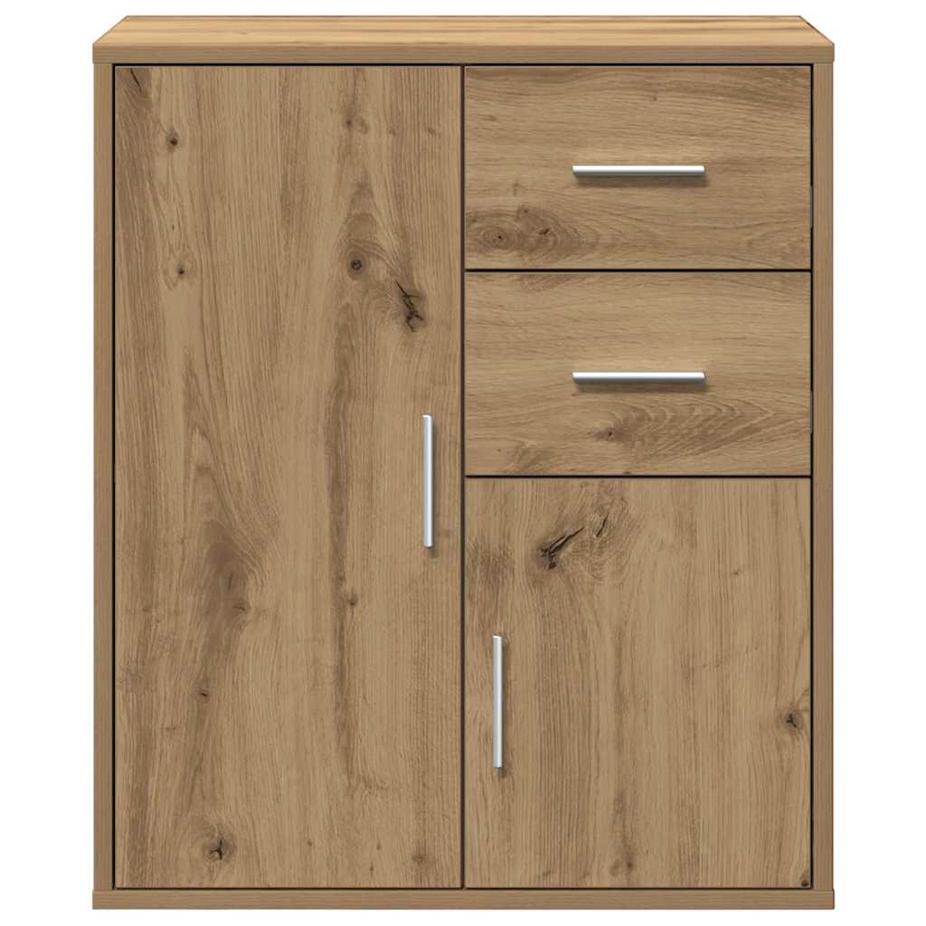 Dressoir met lade Artisan Eiken 60 x 31 x 70 cm Bewerkt hout is nu te koop bij PeponiXL, paradijselijk wonen!