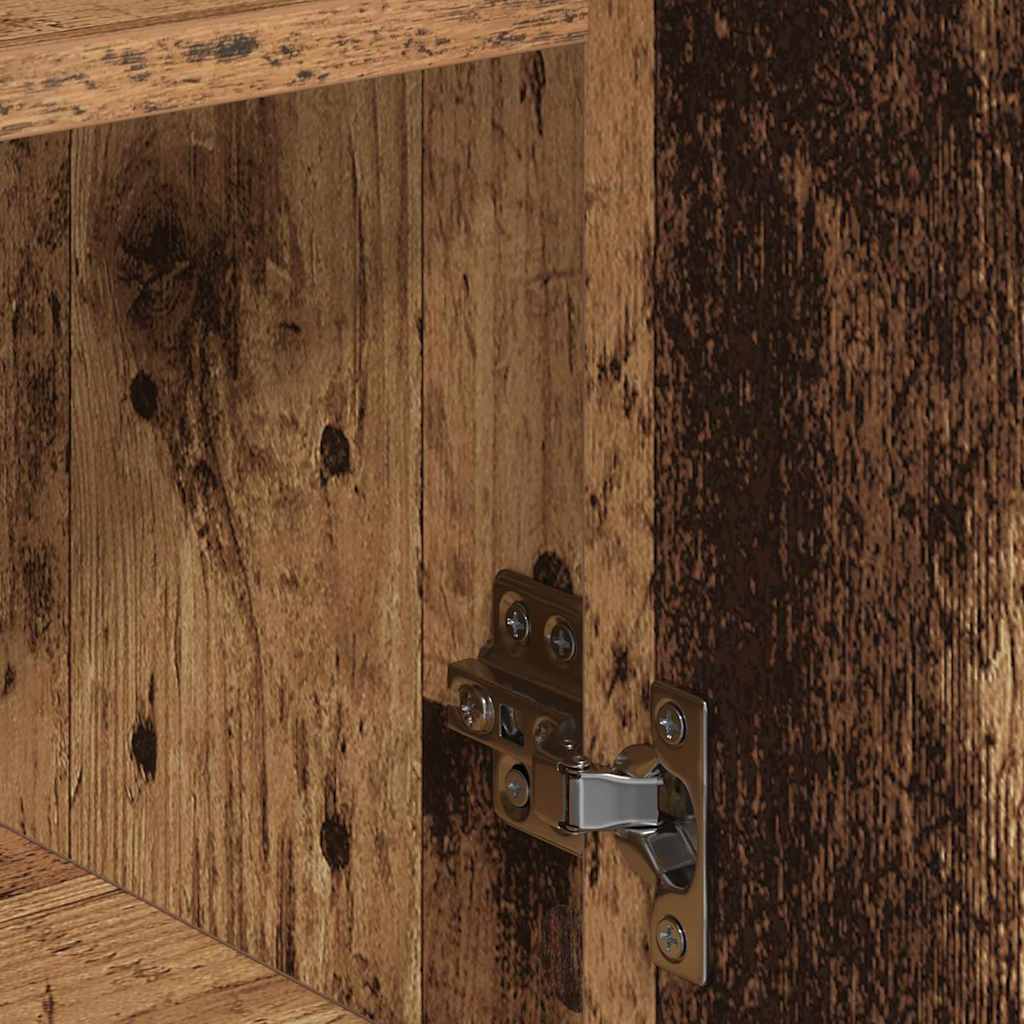 Dressoir met lade Oudhout 60 x 30 x 84 cm Bewerkt hout is nu te koop bij PeponiXL, paradijselijk wonen!