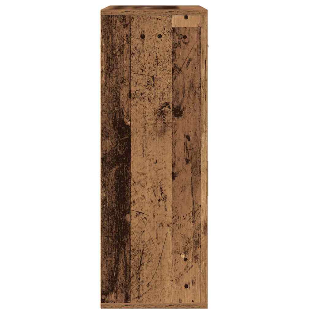 Dressoir met lade Oudhout 60 x 30 x 84 cm Bewerkt hout is nu te koop bij PeponiXL, paradijselijk wonen!