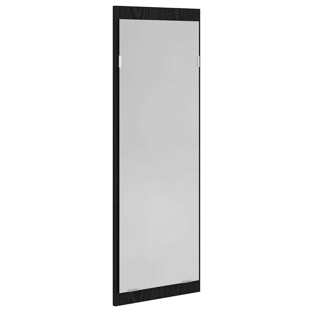 Halmeubelset met lade met plank 4 pcs Zwart Eiken Bewerkt hout is nu te koop bij PeponiXL, paradijselijk wonen!
