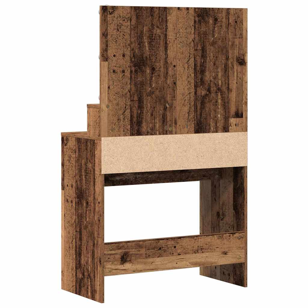 Plafondtafel met lade Oudhout 80 x 41 x 134,5 cm Bewerkt hout is nu te koop bij PeponiXL, paradijselijk wonen!