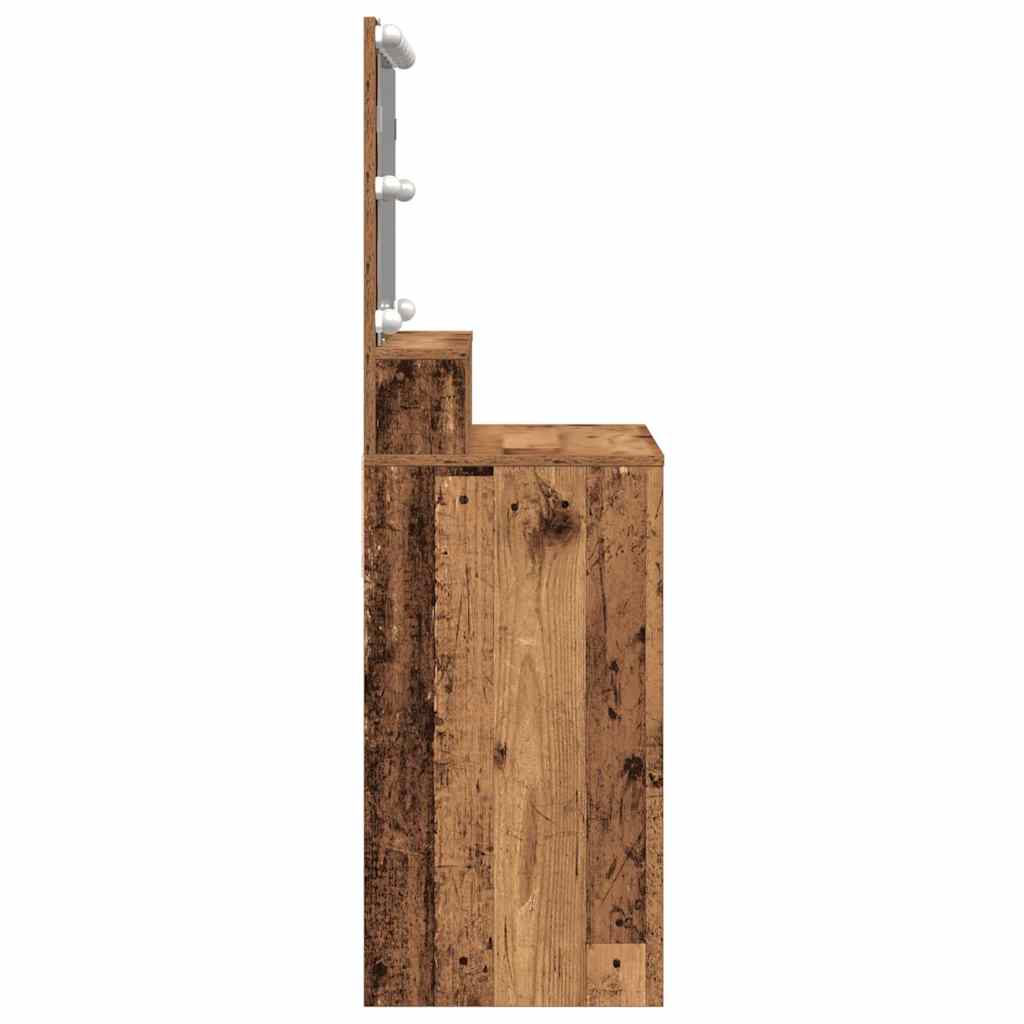 Plafondtafel met lade Oudhout 80 x 41 x 134,5 cm Bewerkt hout is nu te koop bij PeponiXL, paradijselijk wonen!