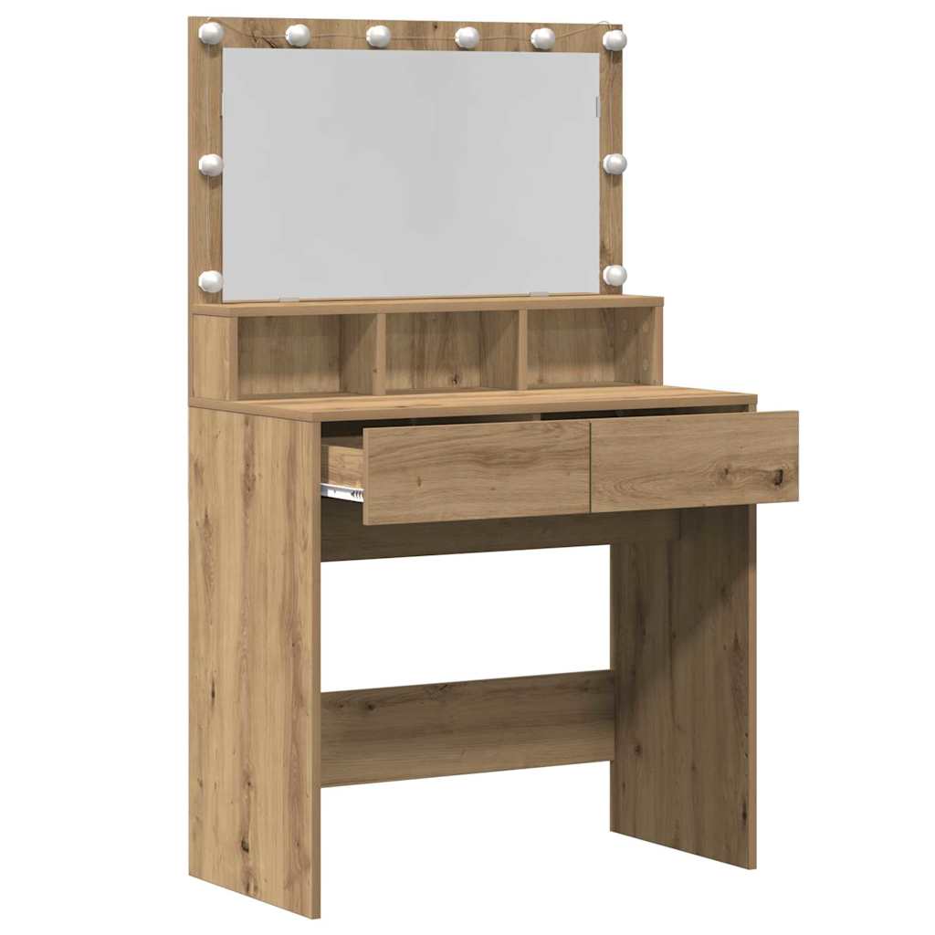 Plafondtafel Artisan Eiken 80 x 41 x 134,5 cm Bewerkt hout is nu te koop bij PeponiXL, paradijselijk wonen!