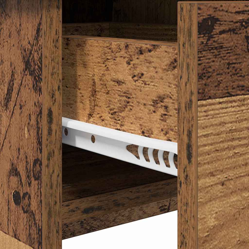 Cosmetische Tafel met lade met opslag Oudhout 100 x 45 x 76 cm is nu te koop bij PeponiXL, paradijselijk wonen!