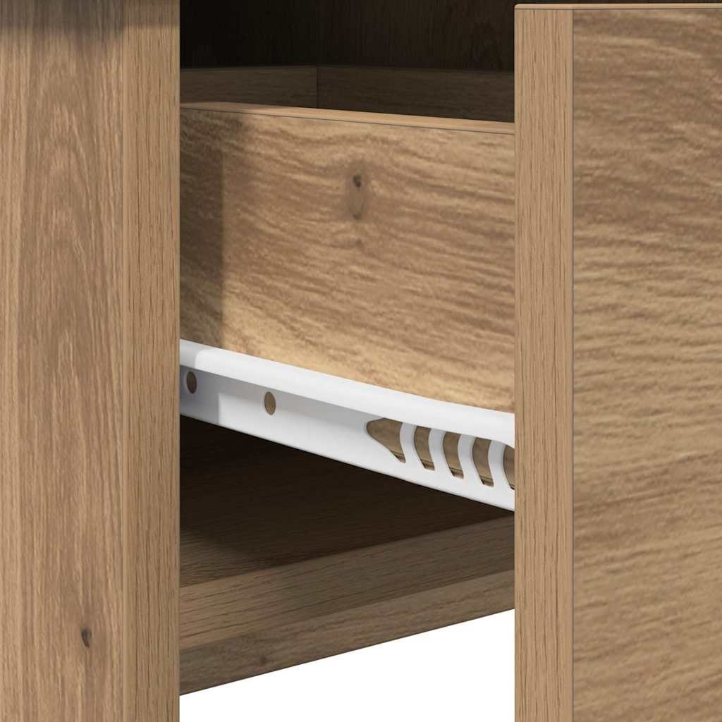 Cosmetische Tafel met lade Artisan Eiken 100 x 45 x 76 cm is nu te koop bij PeponiXL, paradijselijk wonen!