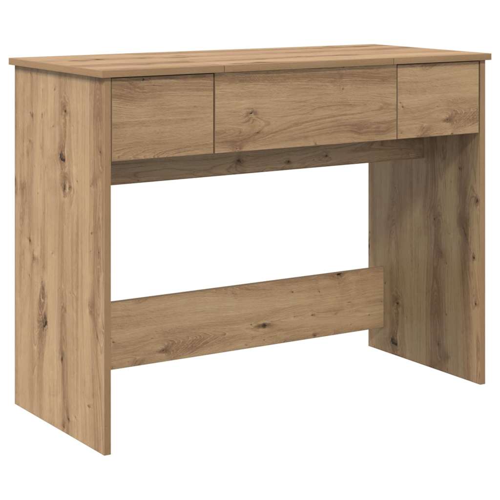 Cosmetische Tafel met lade Artisan Eiken 100 x 45 x 76 cm is nu te koop bij PeponiXL, paradijselijk wonen!