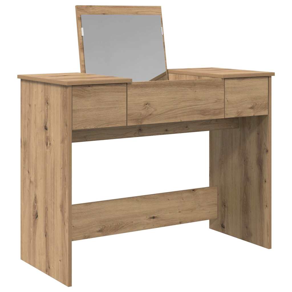 Cosmetische Tafel met lade Artisan Eiken 100 x 45 x 76 cm is nu te koop bij PeponiXL, paradijselijk wonen!