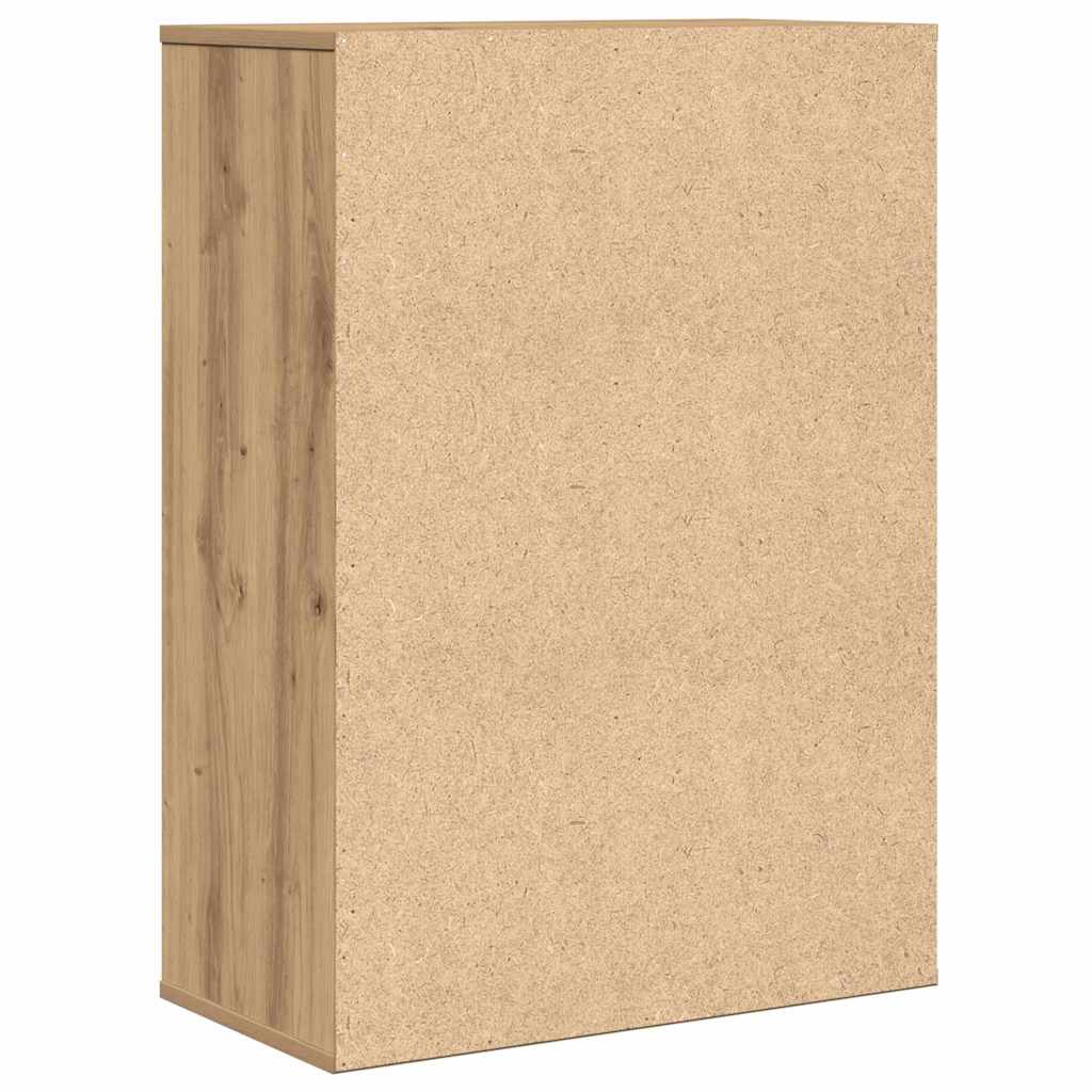 Dressoir met lade Artisan Eiken 60 x 31 x 84 cm Bewerkt hout is nu te koop bij PeponiXL, paradijselijk wonen!