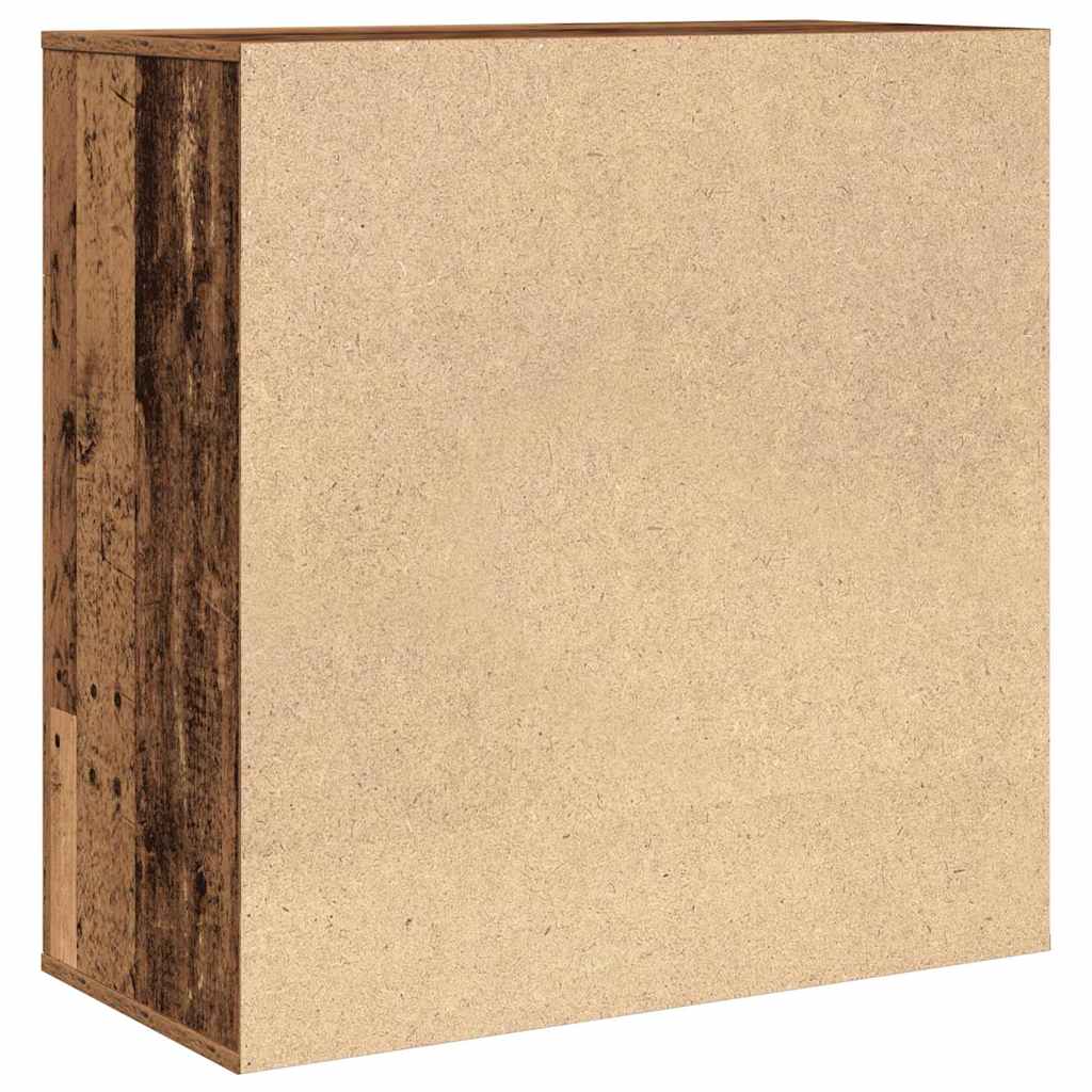 Dressoir met lade Oudhout 78 x 38 x 80 cm Bewerkt hout is nu te koop bij PeponiXL, paradijselijk wonen!