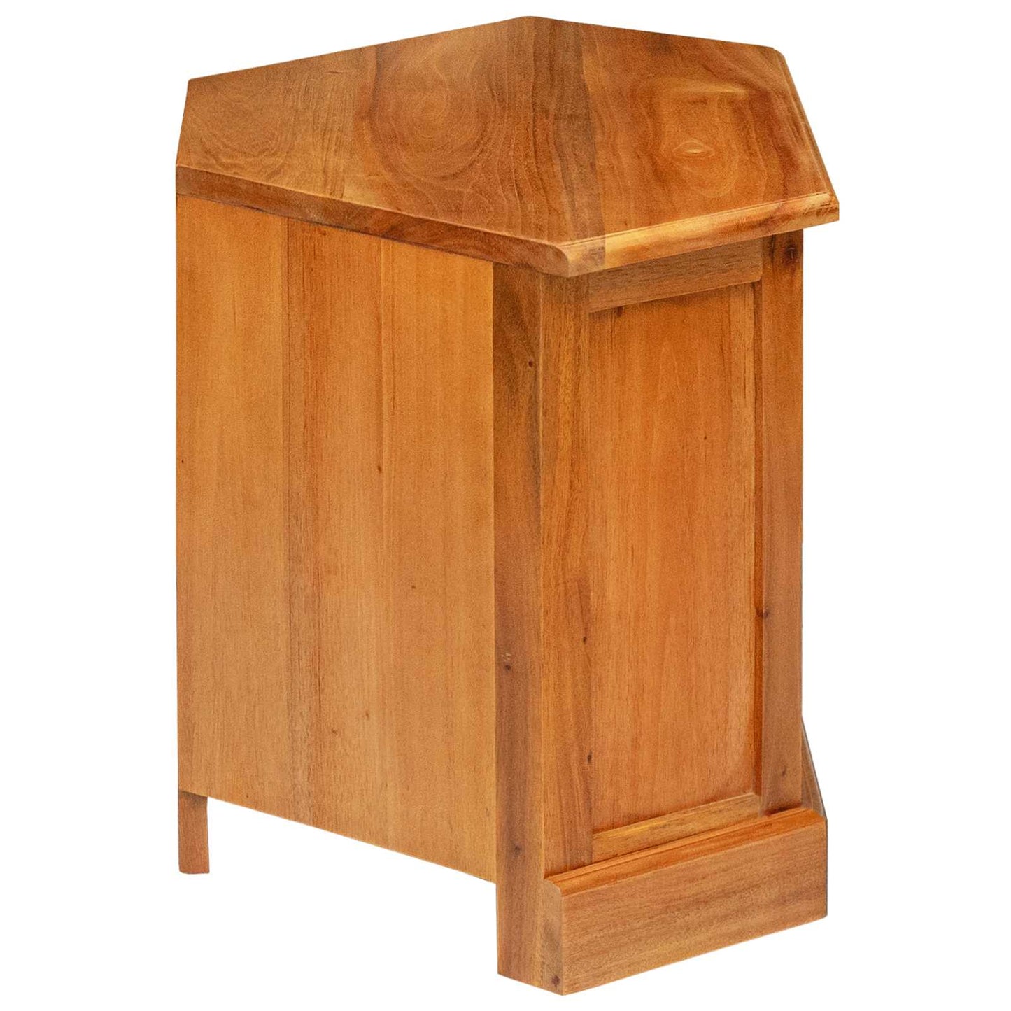 HoekTVKast met lade Naturel 79 x 40 x 46 cm Massief Mahoniehout is nu te koop bij PeponiXL, paradijselijk wonen!