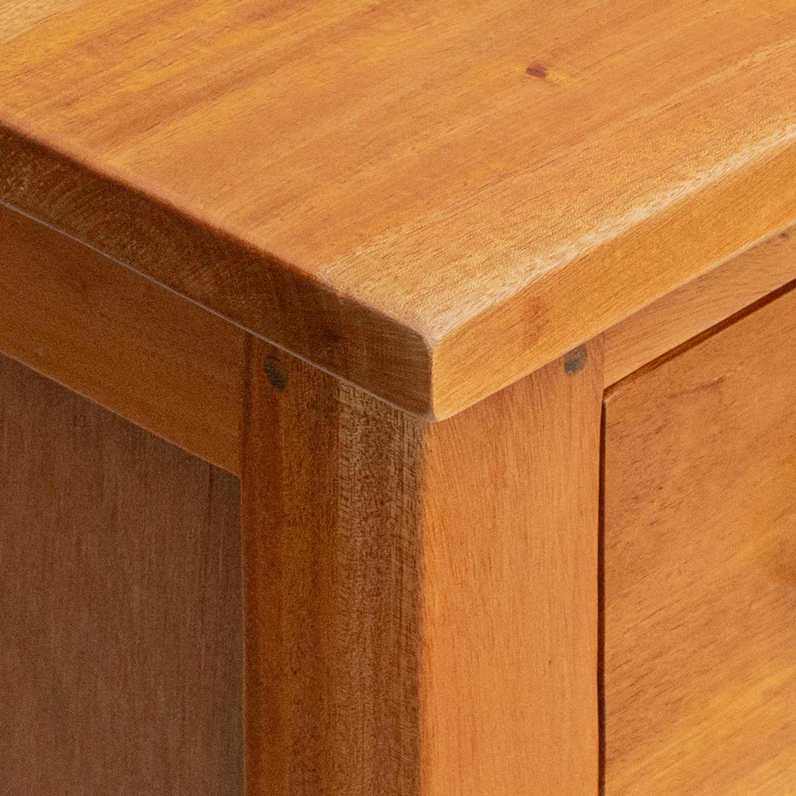 Ladekast Naturel 45 x 35 x 100,5 cm Massief Mahoniehout is nu te koop bij PeponiXL, paradijselijk wonen!