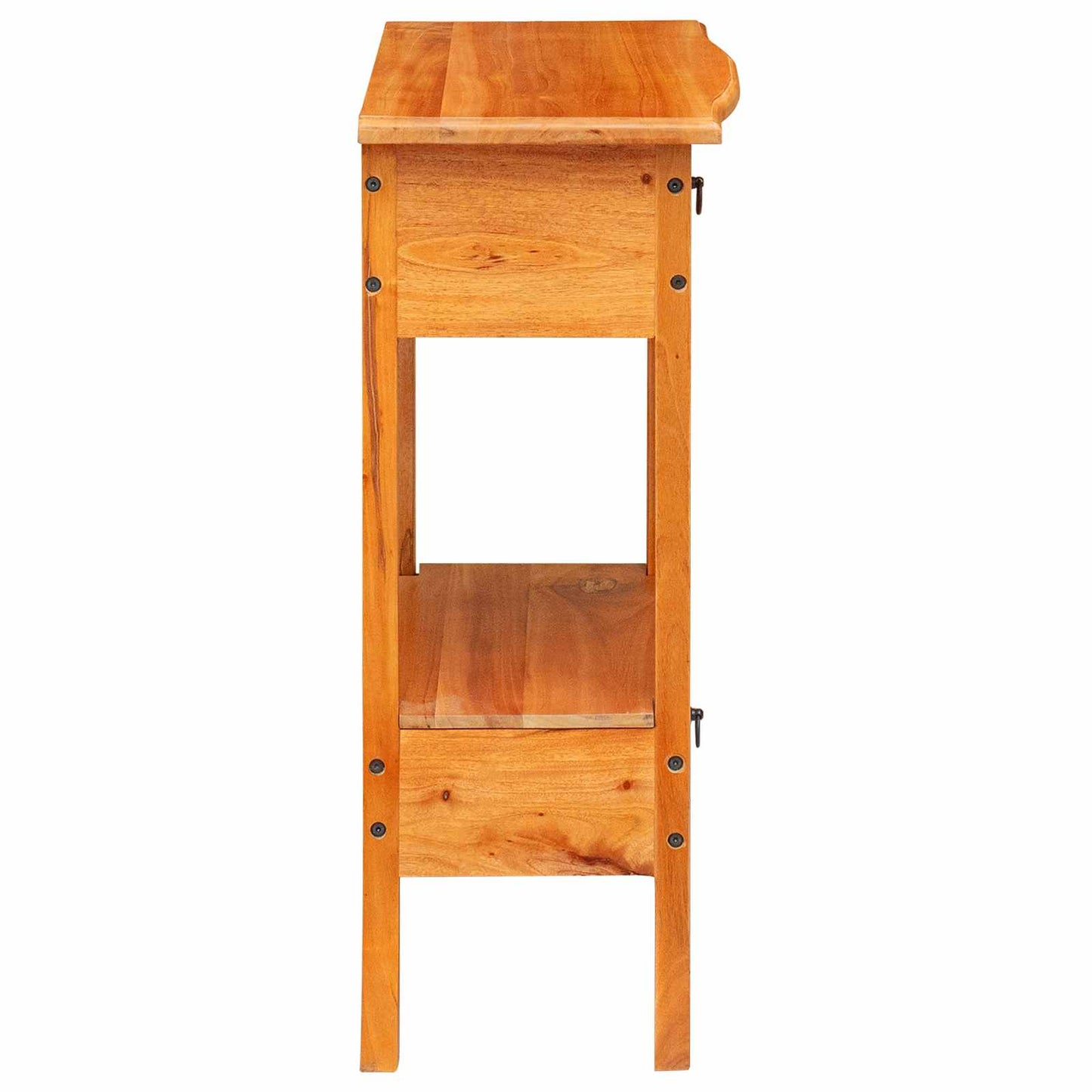 Wandtafel Naturel 50,5 x 30 x 75,5 cm Massief Mahoniehout is nu te koop bij PeponiXL, paradijselijk wonen!