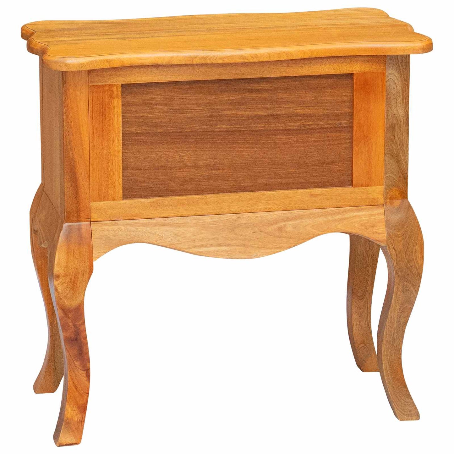 Bijzettafel Naturel 60,5 x 30 x 61 cm Massief Mahoniehout is nu te koop bij PeponiXL, paradijselijk wonen!