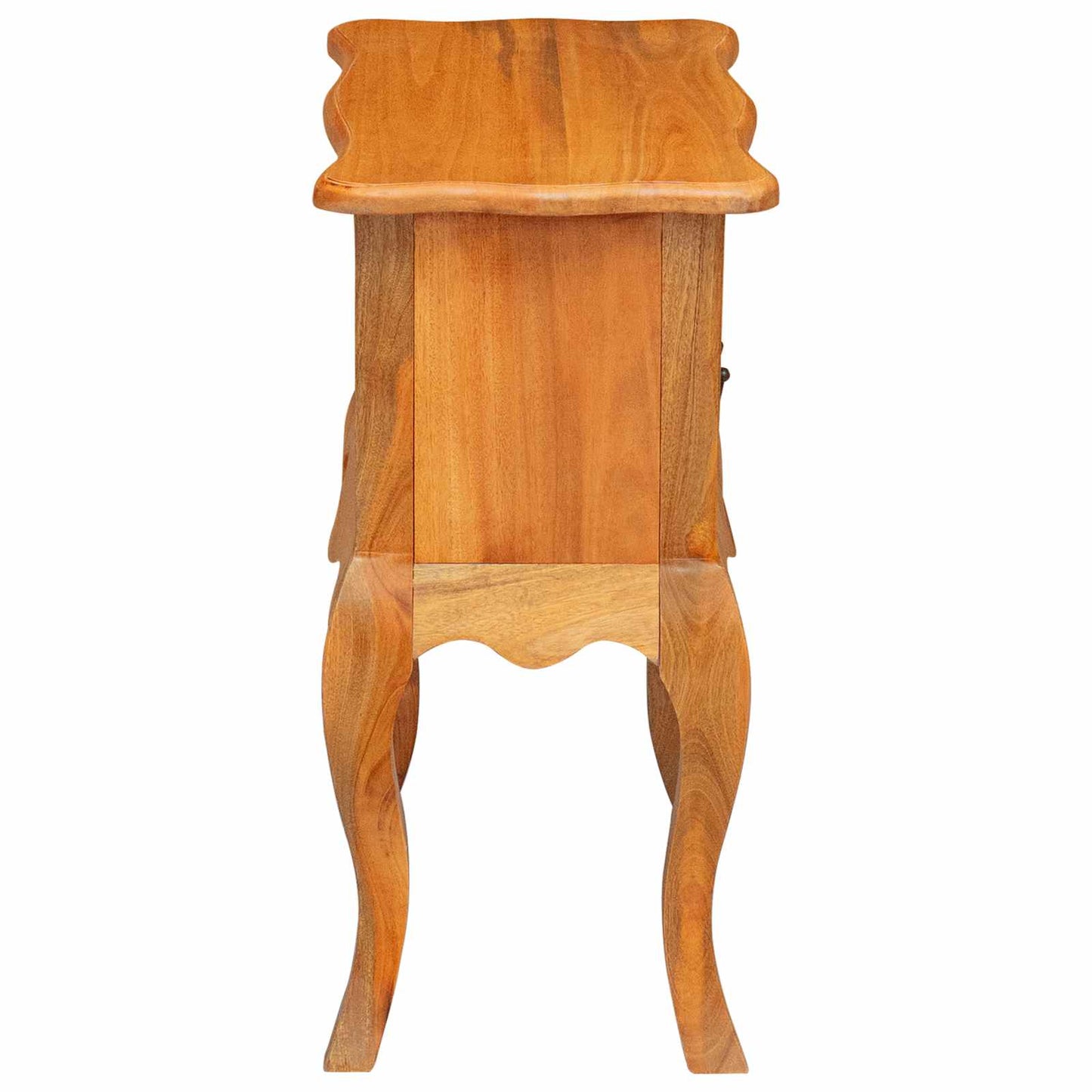 Bijzettafel Naturel 60,5 x 30 x 61 cm Massief Mahoniehout is nu te koop bij PeponiXL, paradijselijk wonen!