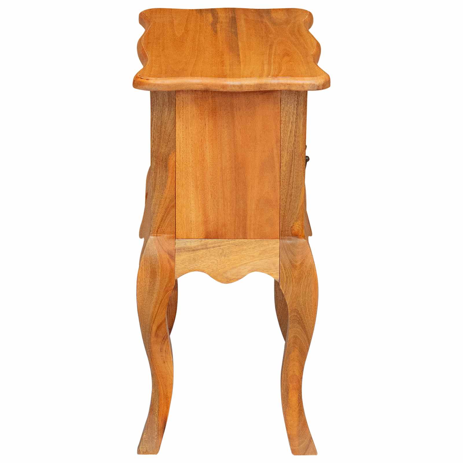 Bijzettafel Naturel 60,5 x 30 x 61 cm Massief Mahoniehout is nu te koop bij PeponiXL, paradijselijk wonen!