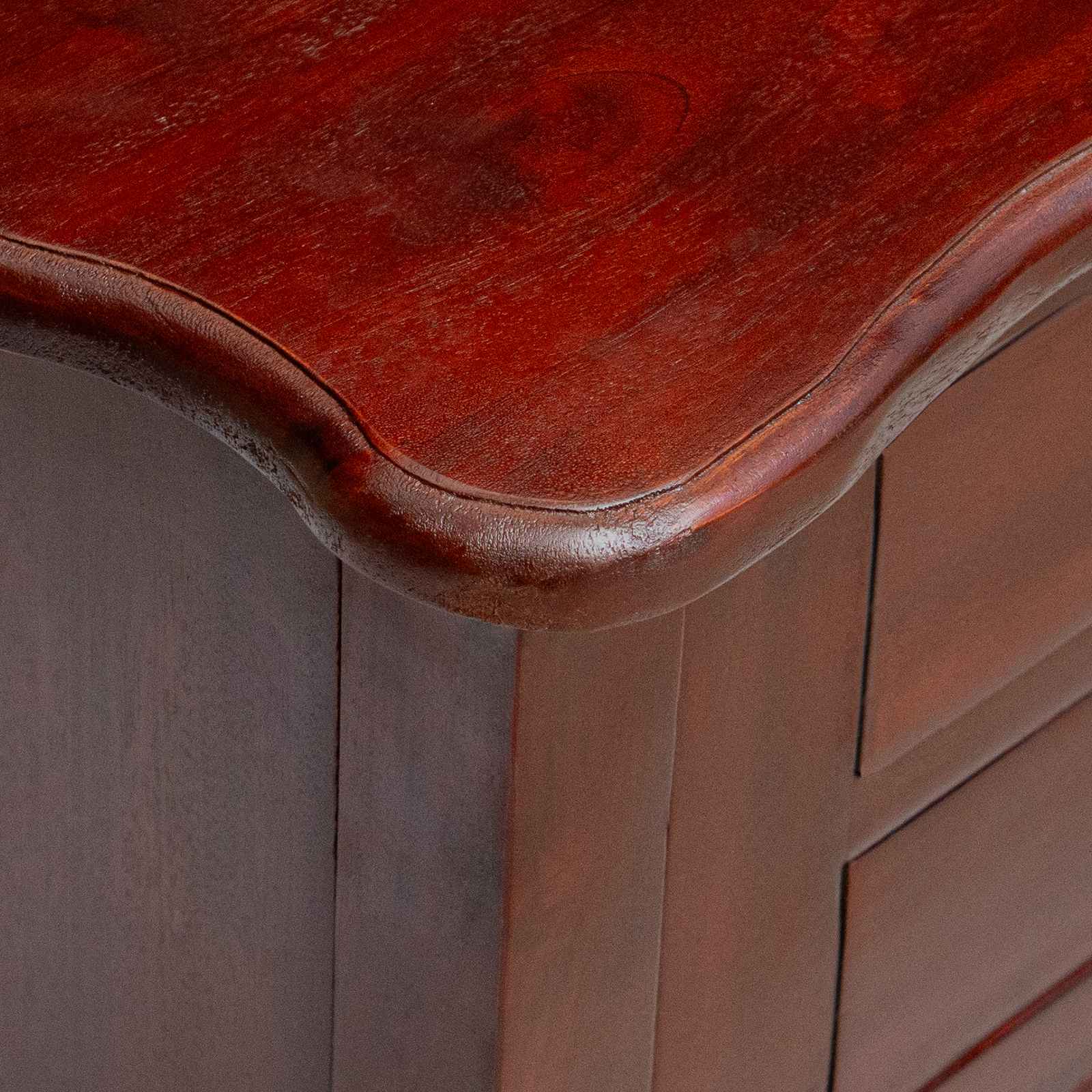 Bijzettafel Bruin 60,5 x 30 x 61 cm Massief Mahoniehout is nu te koop bij PeponiXL, paradijselijk wonen!