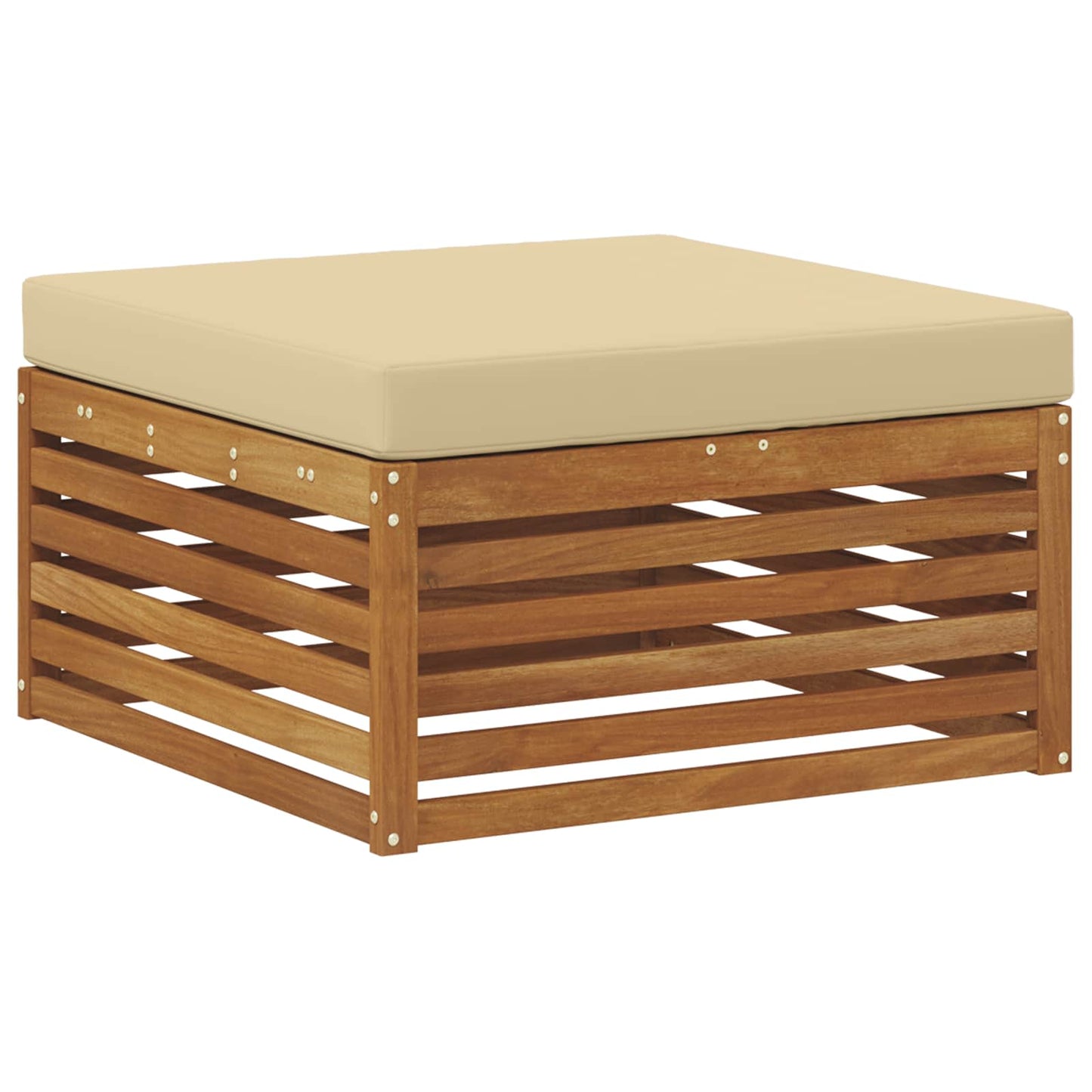 Buiten bankenset met kussen 5 pcs Natuurlijk en Beige is nu te koop bij PeponiXL, paradijselijk wonen!