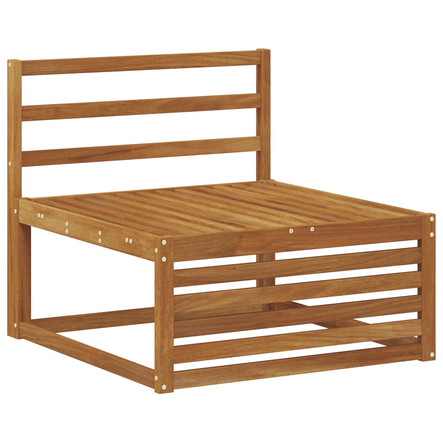Buiten bankenset 9 pcs Naturel Massief Acaciahout is nu te koop bij PeponiXL, paradijselijk wonen!