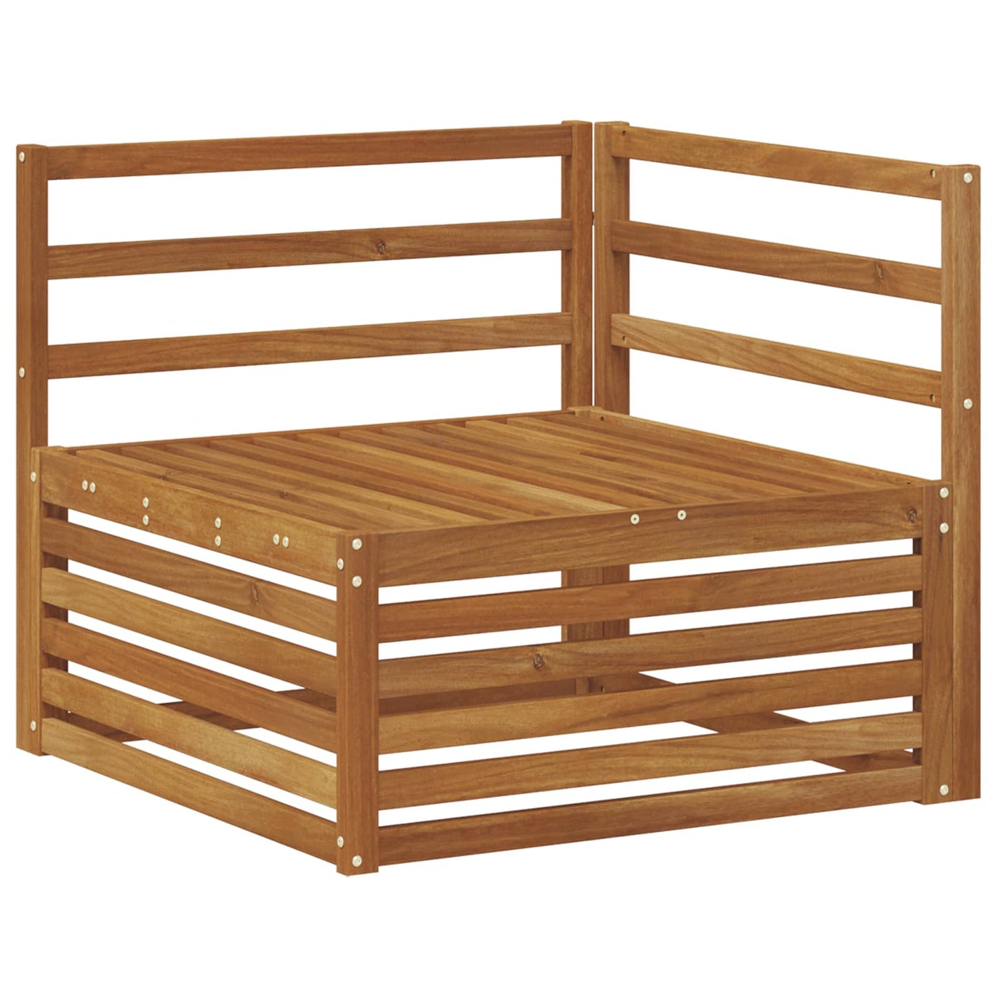 Buiten bankenset 9 pcs Naturel Massief Acaciahout is nu te koop bij PeponiXL, paradijselijk wonen!