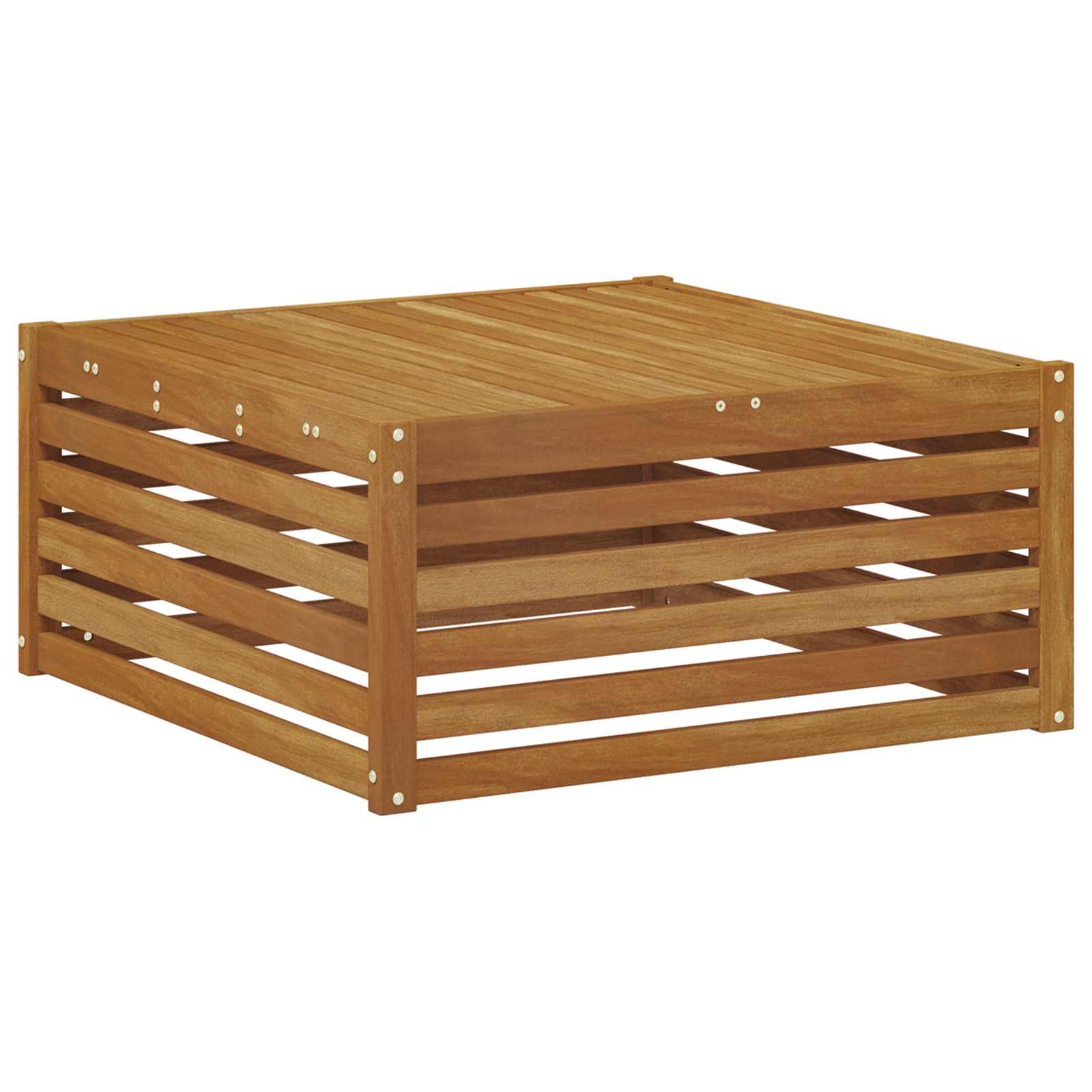 Buiten bankenset 9 pcs Naturel Massief Acaciahout is nu te koop bij PeponiXL, paradijselijk wonen!