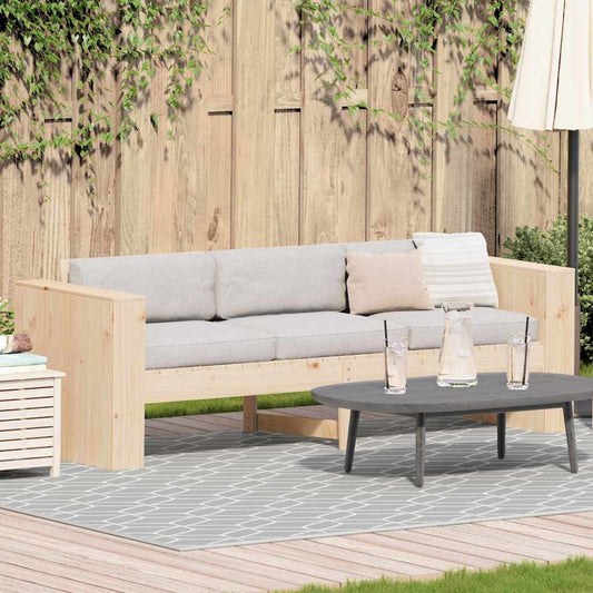 Tuinbank Naturel 185,5 x 60 x 62 cm Massief grenenhout is nu te koop bij PeponiXL, paradijselijk wonen!