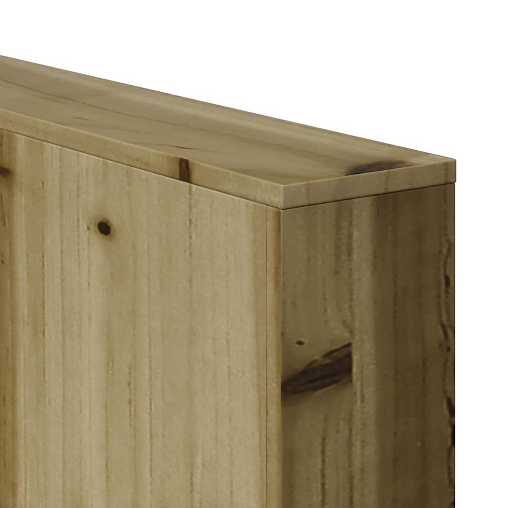 Tuinbank Bruin 185,5 x 60 x 62 cm Massief grenenhout is nu te koop bij PeponiXL, paradijselijk wonen!