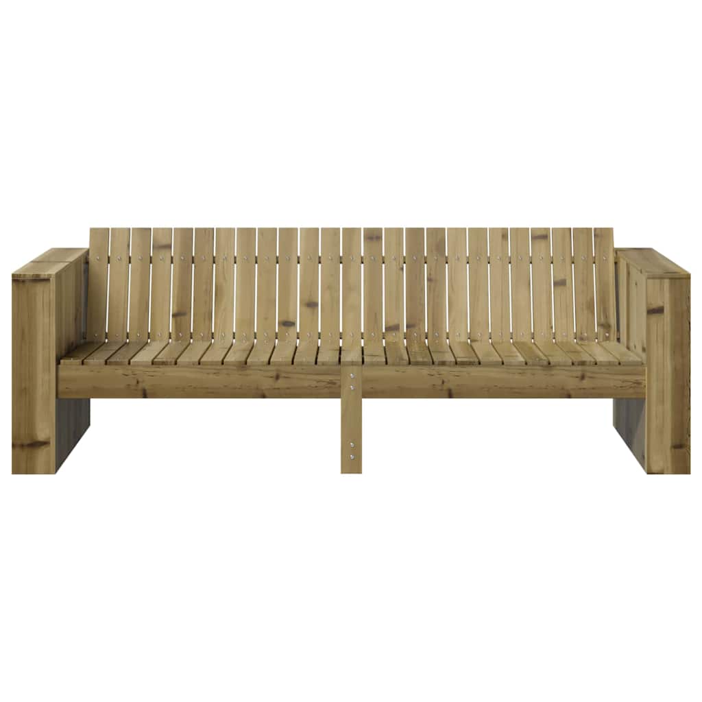 Tuinbank Bruin 185,5 x 60 x 62 cm Massief grenenhout is nu te koop bij PeponiXL, paradijselijk wonen!