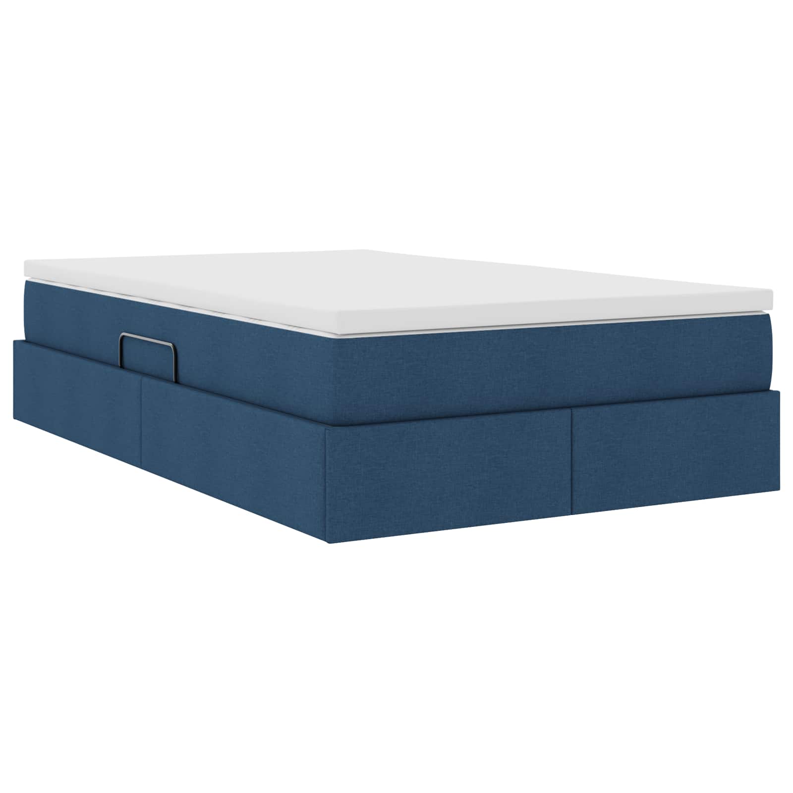 Opslag bed met matras met matras Blauw 120 x 190 cm Polyester is nu te koop bij PeponiXL, paradijselijk wonen!