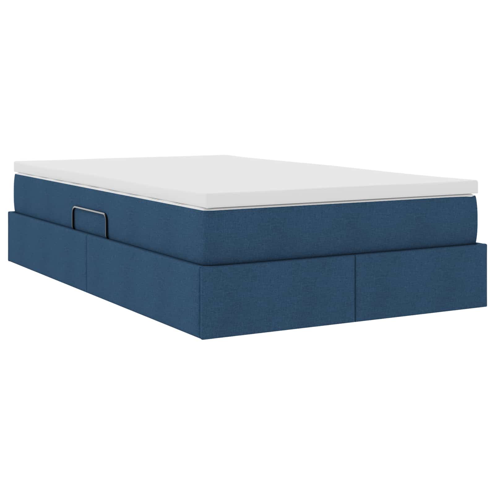 Opslag bed met matras met matras Blauw 120 x 190 cm Polyester is nu te koop bij PeponiXL, paradijselijk wonen!