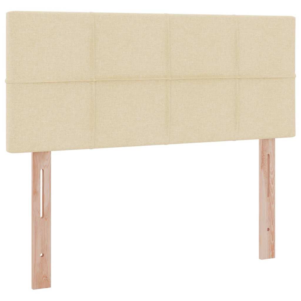 Opbergbed met matras met matras Crème 120 x 190 cm Bewerkt hout is nu te koop bij PeponiXL, paradijselijk wonen!