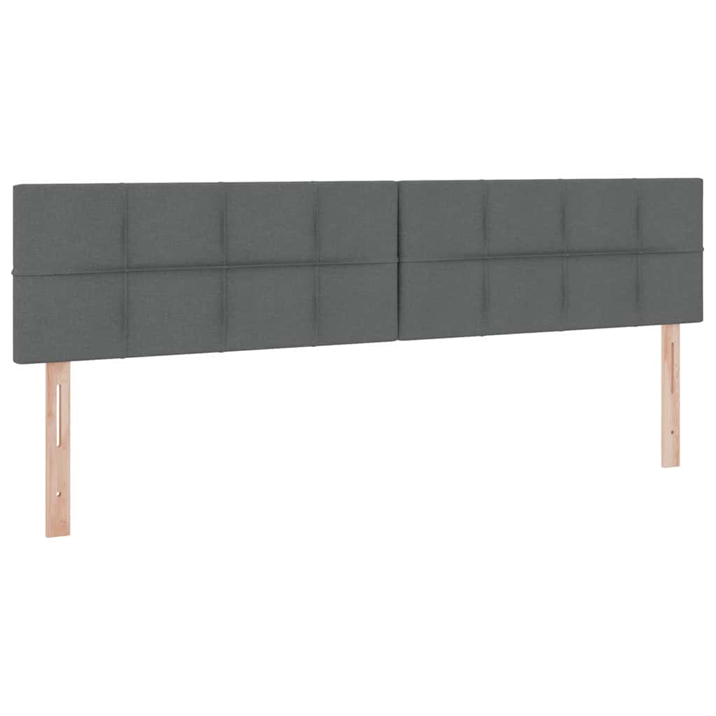 Opbergbed met matras Donkergrijs 200 x 200 cm Bewerkt hout is nu te koop bij PeponiXL, paradijselijk wonen!
