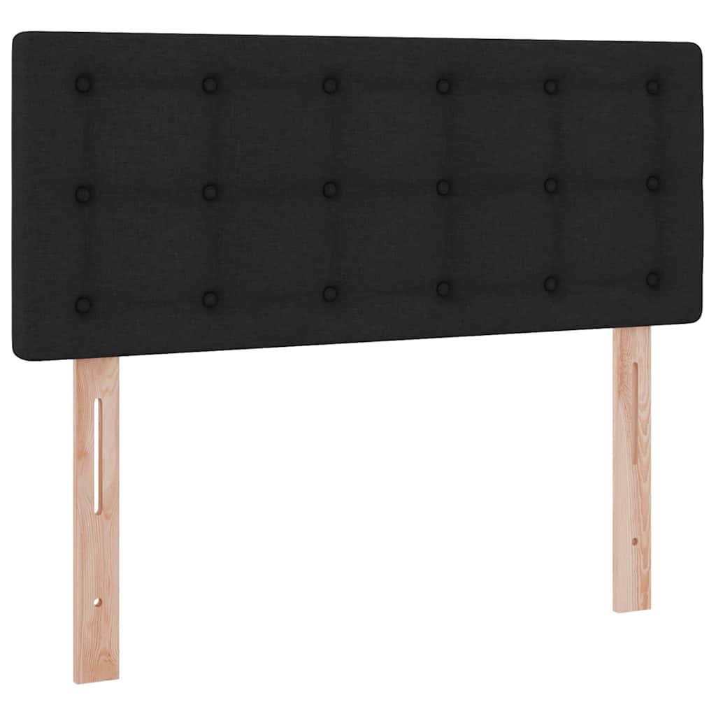 Opbergbed met matras met matras Zwart 120 x 190 cm Bewerkt hout is nu te koop bij PeponiXL, paradijselijk wonen!