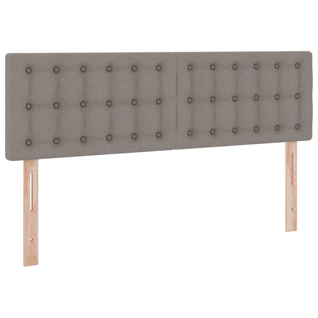 Opbergbed met matras met matras Taupe 140 x 200 cm Bewerkt hout is nu te koop bij PeponiXL, paradijselijk wonen!