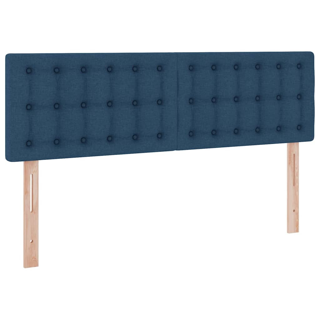Opbergbed met matras met matras Blauw 140 x 200 cm Bewerkt hout is nu te koop bij PeponiXL, paradijselijk wonen!