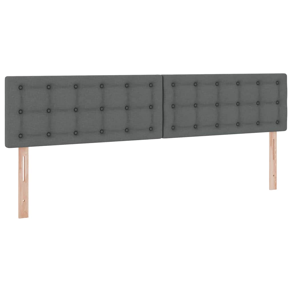 Opbergbed met matras Donkergrijs 200 x 200 cm Bewerkt hout is nu te koop bij PeponiXL, paradijselijk wonen!