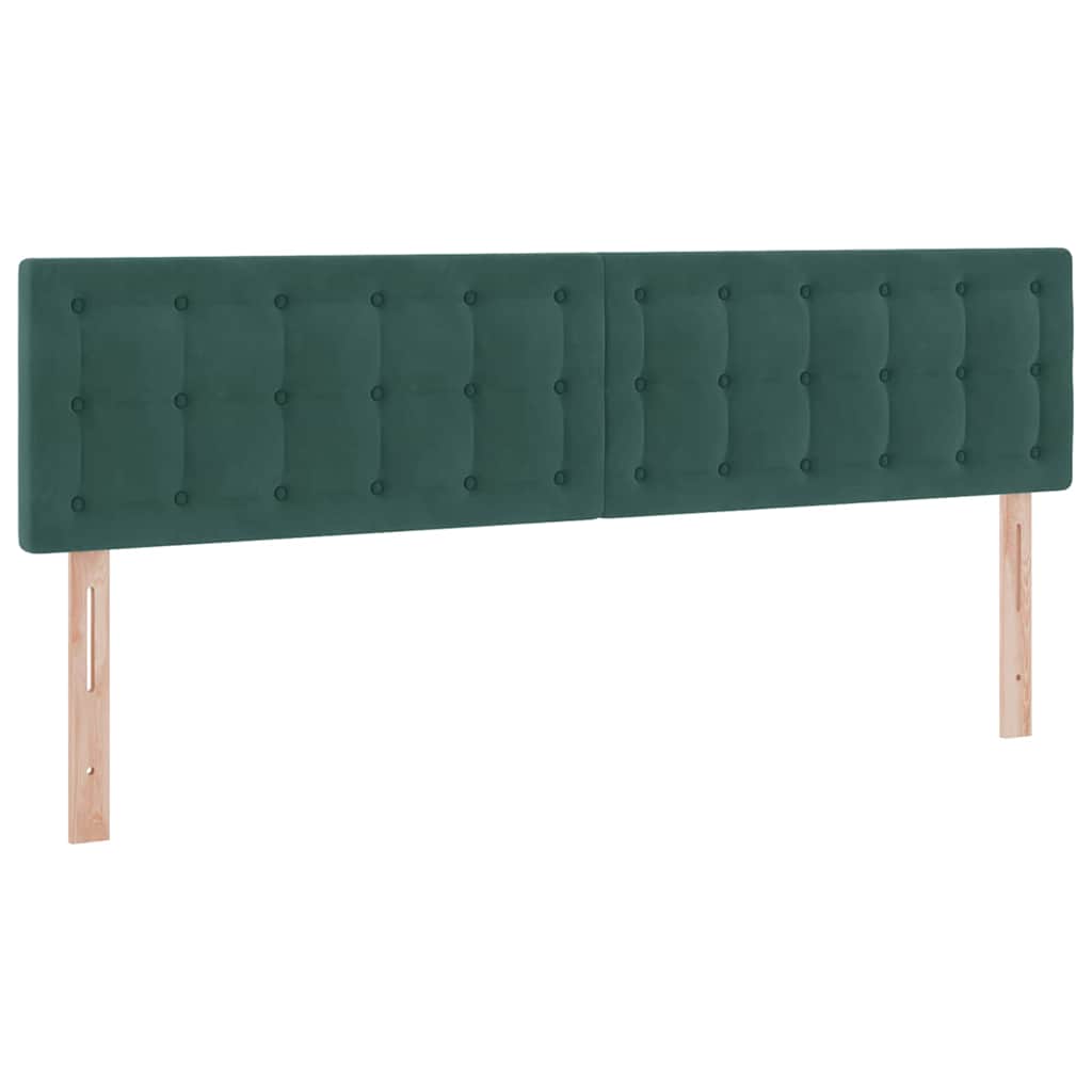 Opslag bed met matras Donkergroen 180 x 200 cm Fluweel is nu te koop bij PeponiXL, paradijselijk wonen!