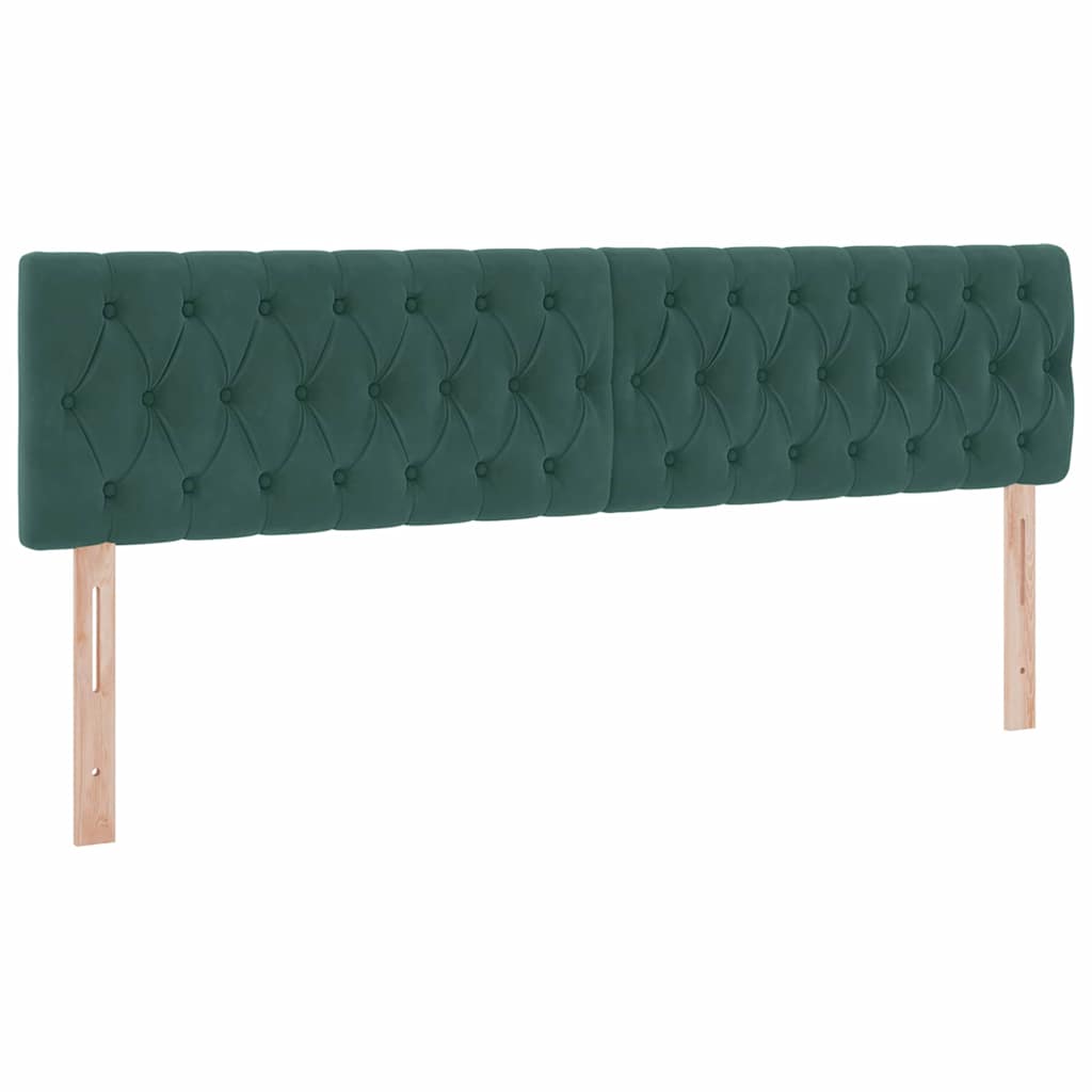 Opslag bed met matras met hoofdeinde Donkergroen 100 x 200 cm is nu te koop bij PeponiXL, paradijselijk wonen!