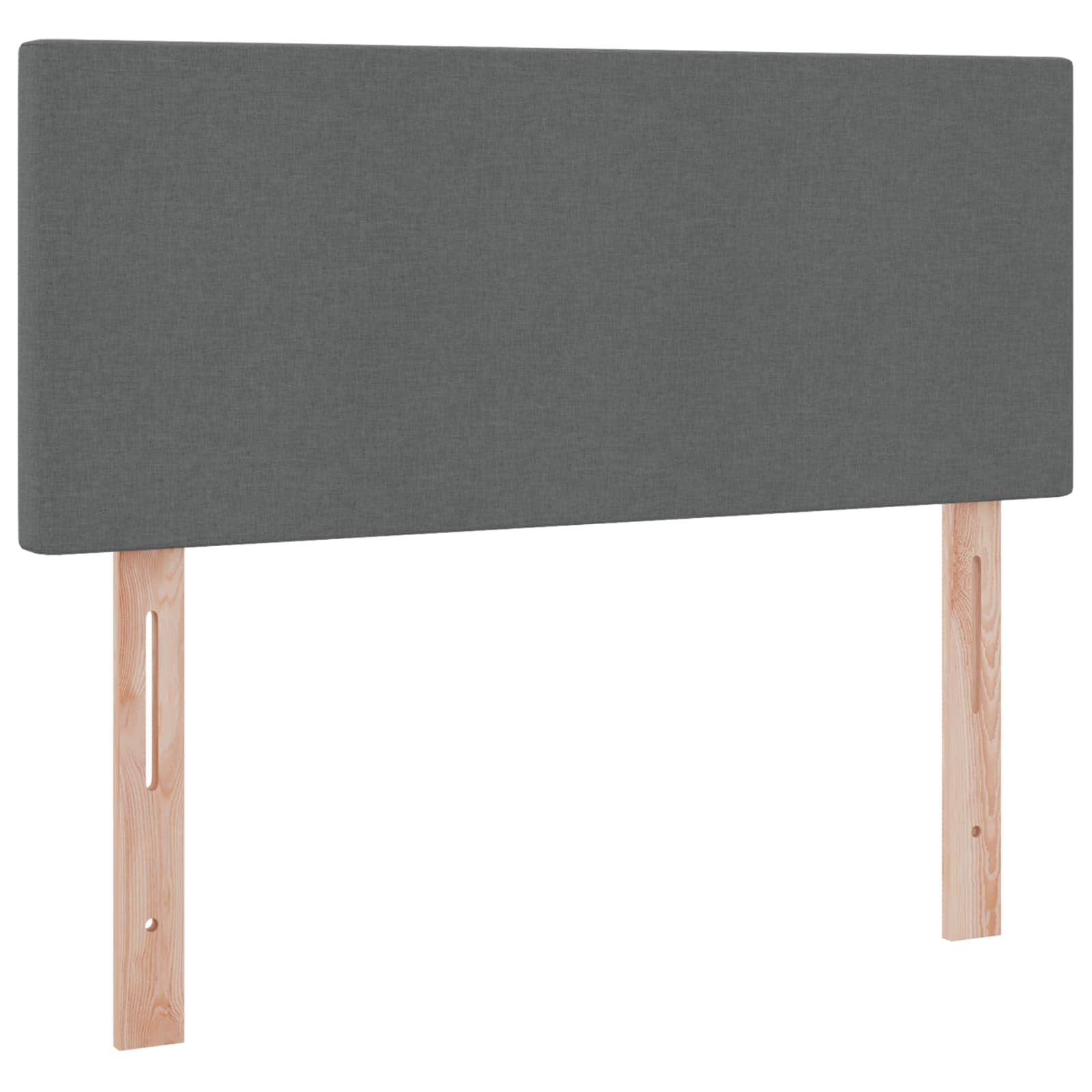 Opbergbed met LED met matras Donkergrijs 120 x 190 cm Stof is nu te koop bij PeponiXL, paradijselijk wonen!