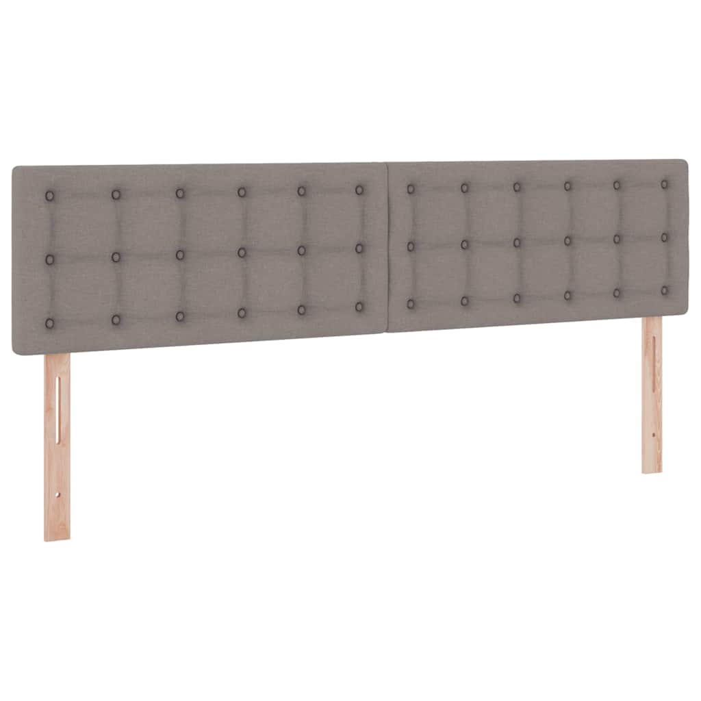 Opbergbed met LED met matras met LED Taupe 180 x 200 cm Stof is nu te koop bij PeponiXL, paradijselijk wonen!