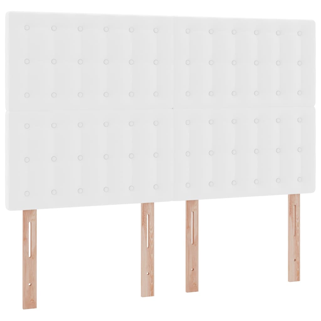 Opslag bed met matras met opslag Puur Wit 140 x 190 cm Nep Leer is nu te koop bij PeponiXL, paradijselijk wonen!