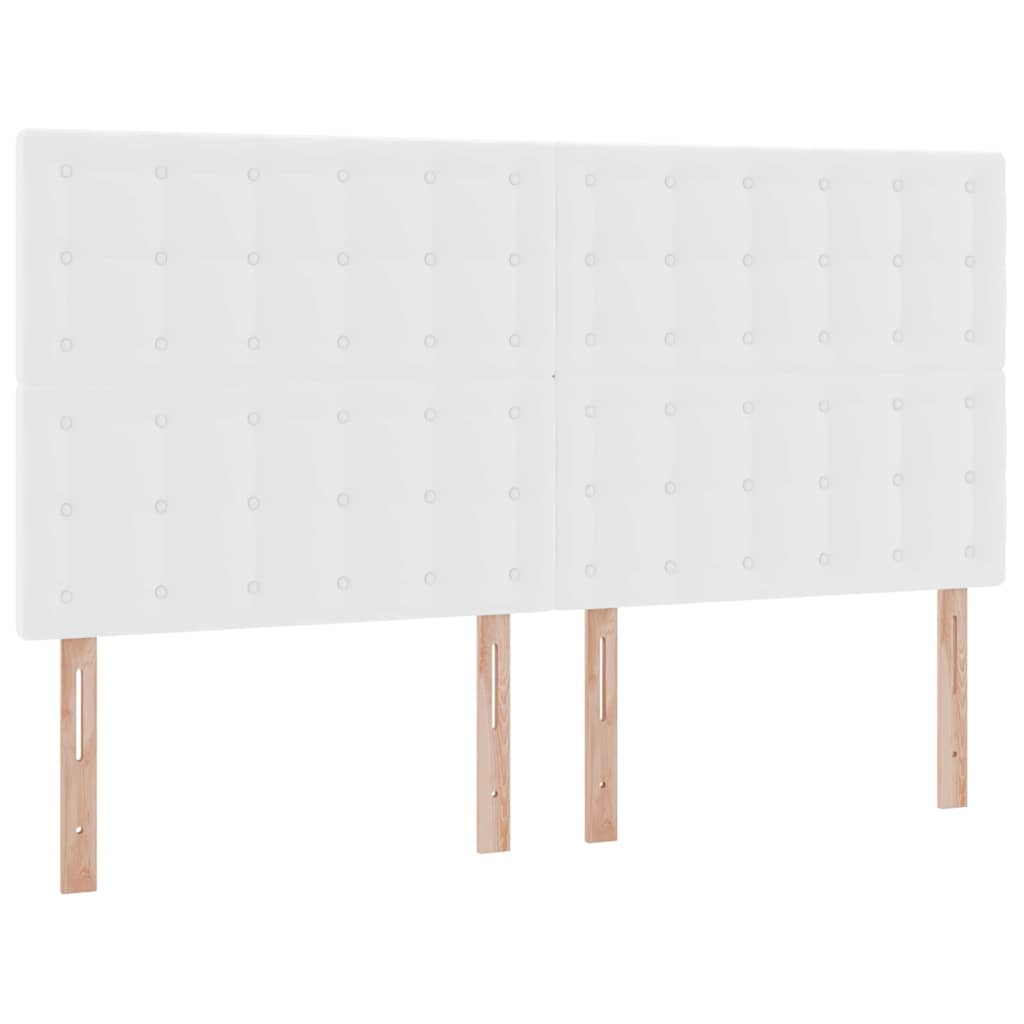 Opslag bed met matras met opslag Puur Wit 160 x 200 cm Nep Leer is nu te koop bij PeponiXL, paradijselijk wonen!