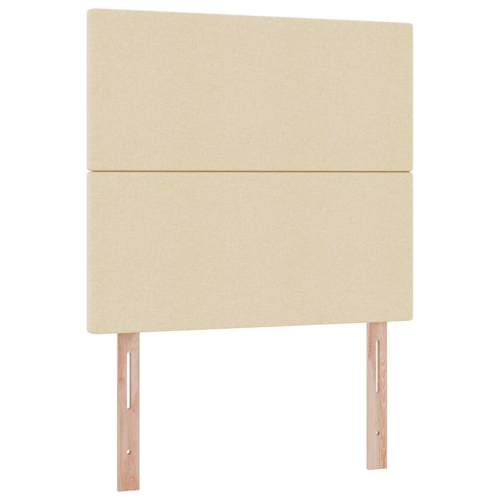 Opslag bed met matras met matras Crème 90 x 190 cm Polyester is nu te koop bij PeponiXL, paradijselijk wonen!