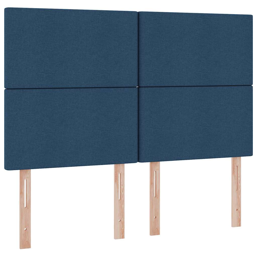 Opslag bed met matras met matras Blauw 140 x 190 cm Polyester is nu te koop bij PeponiXL, paradijselijk wonen!