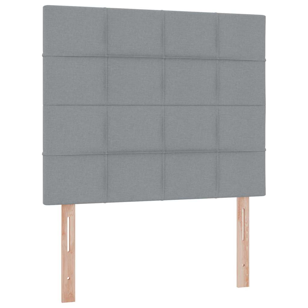 Opslag bed met matras Lichtgrijs 120 x 200 cm Polyester is nu te koop bij PeponiXL, paradijselijk wonen!