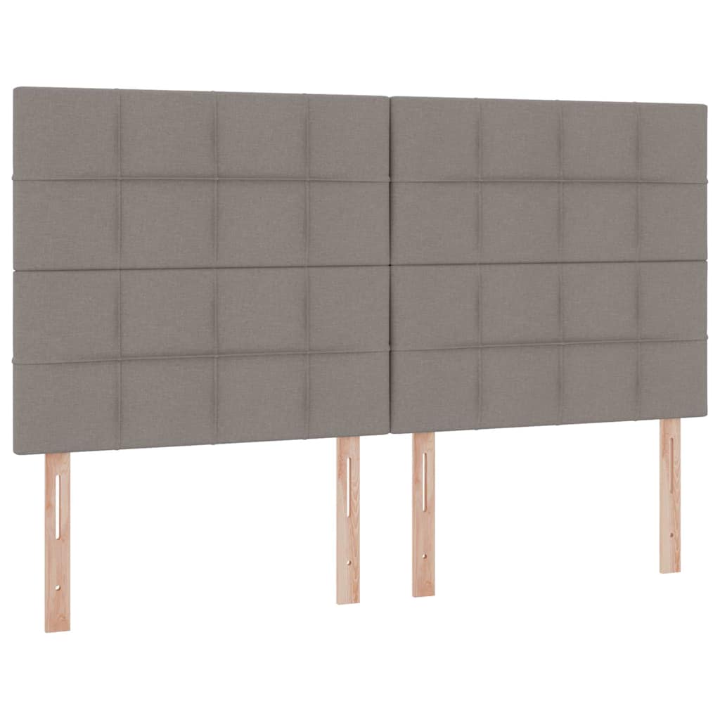 Opslag bed met matras met matras Taupe 180 x 200 cm Polyester is nu te koop bij PeponiXL, paradijselijk wonen!